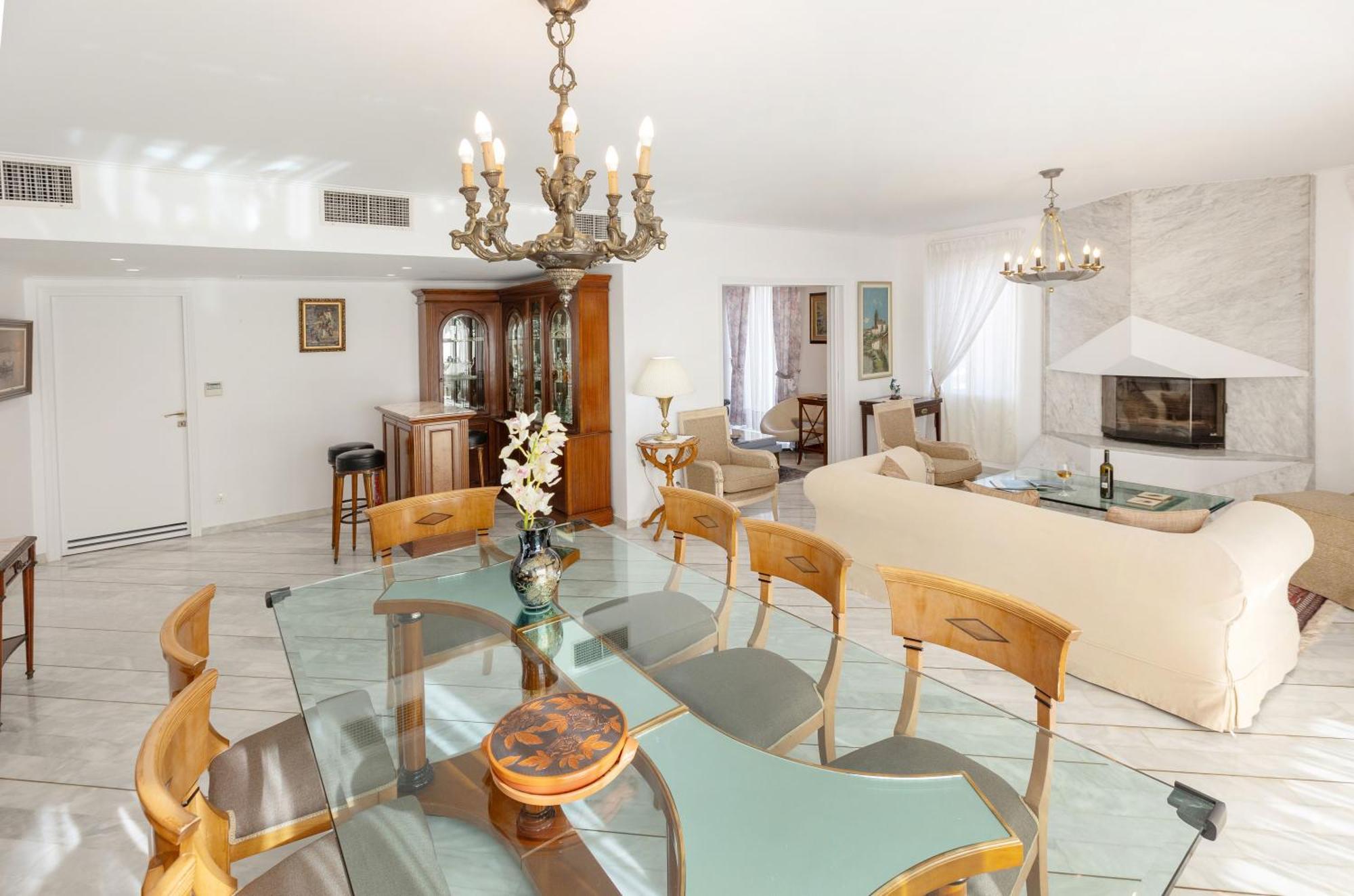 Nice Sea View Elegant Apartment Atena Exterior foto