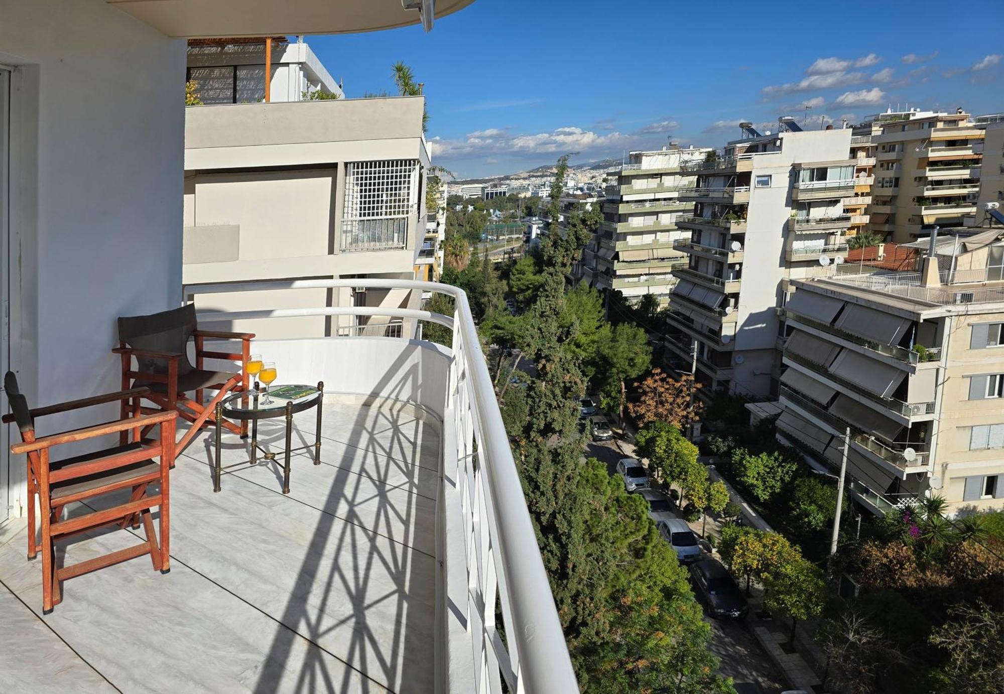 Nice Sea View Elegant Apartment Atena Exterior foto