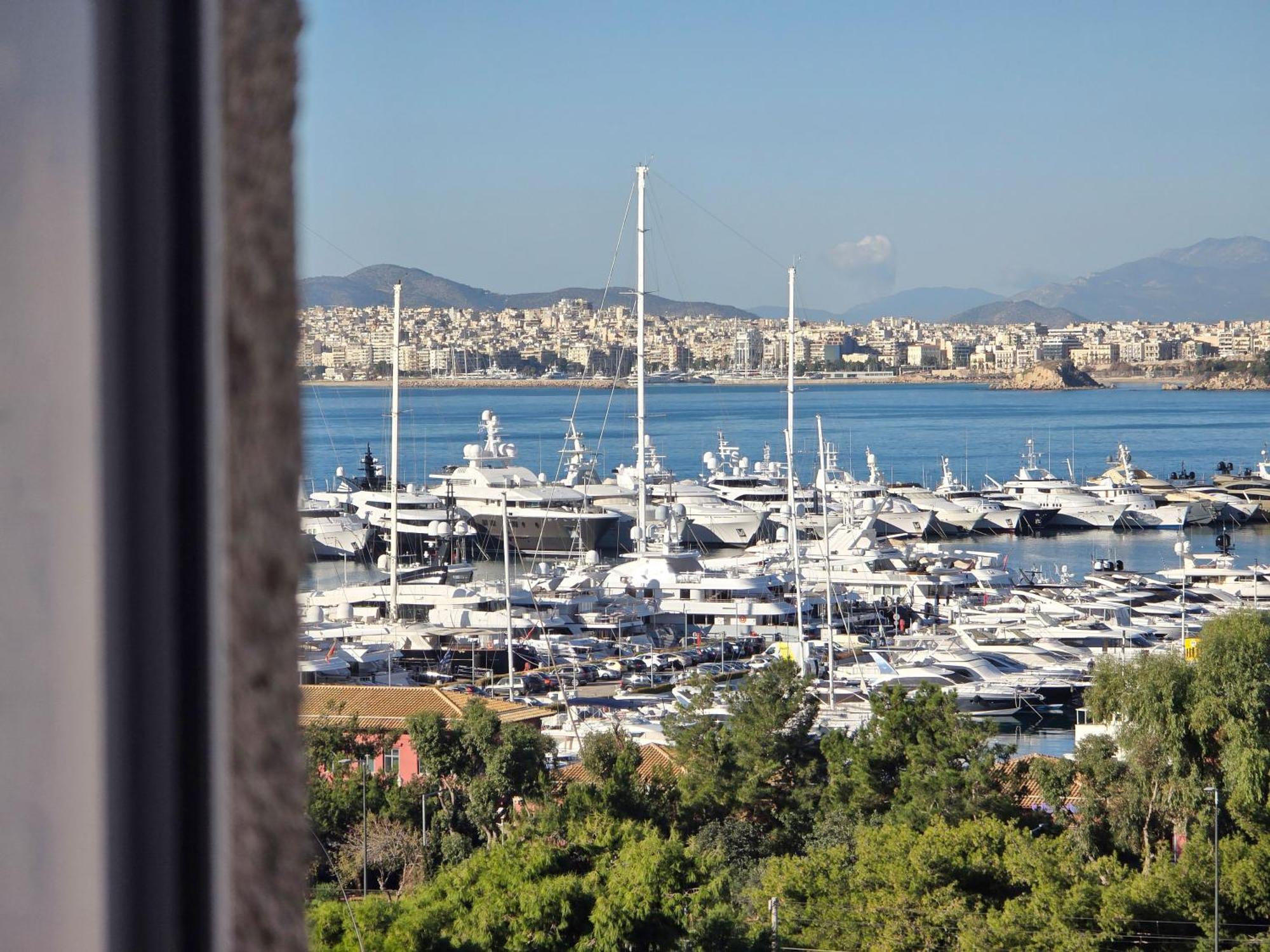 Nice Sea View Elegant Apartment Atena Exterior foto